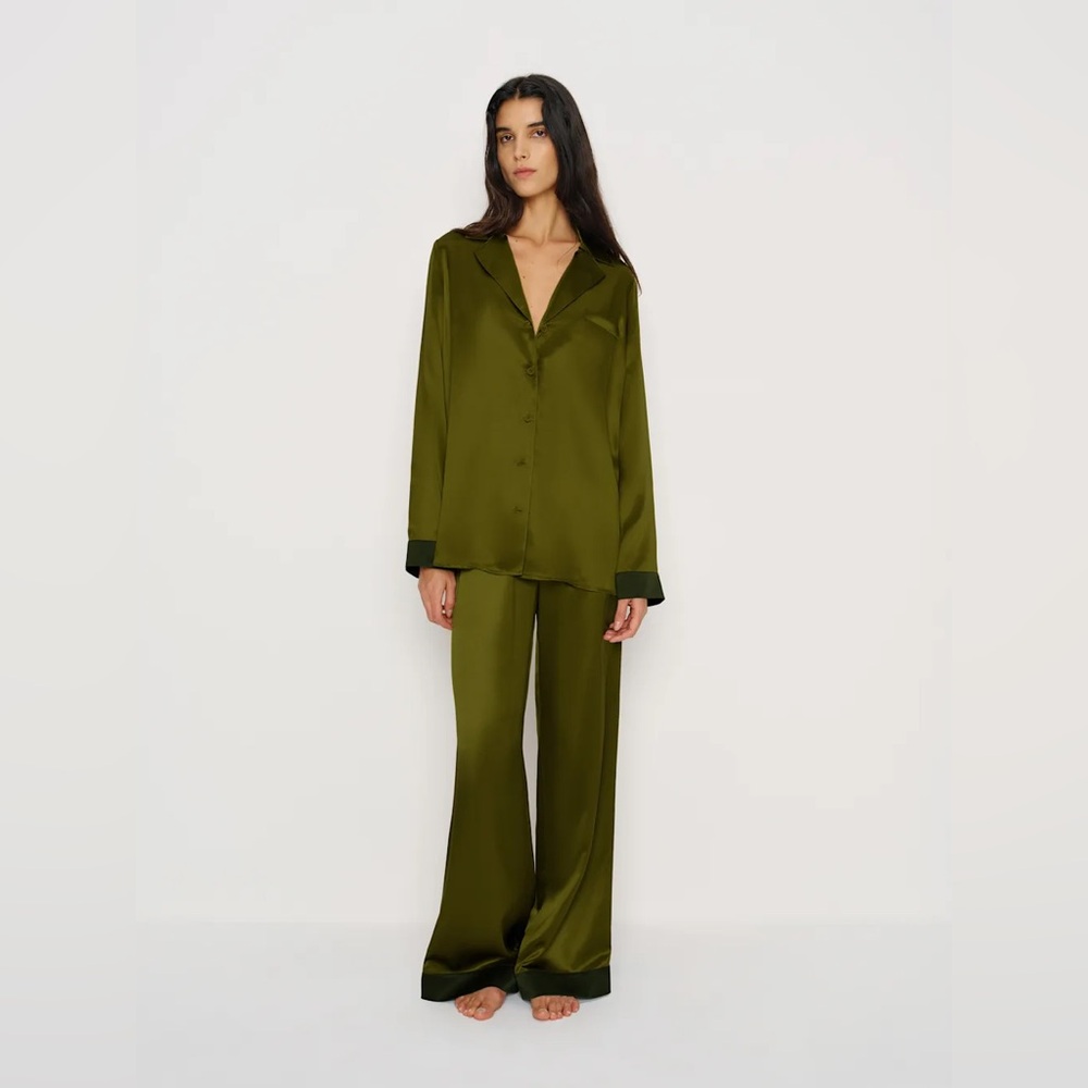 NWT Reformation Ella 100% Silk Set Size Small - Picture 1 of 4